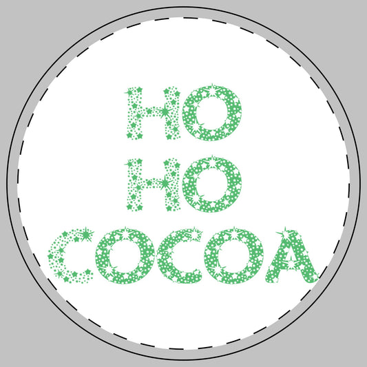 Ho Ho Cocoa Christmas Coaster Set